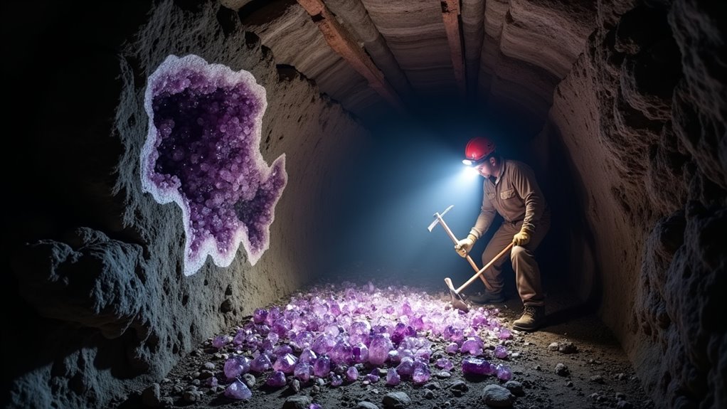 amethyst mine guided dig