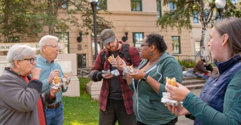Anchorage: Downtown Food & History Walking Tour - Detailed Breakdown of the Itinerary