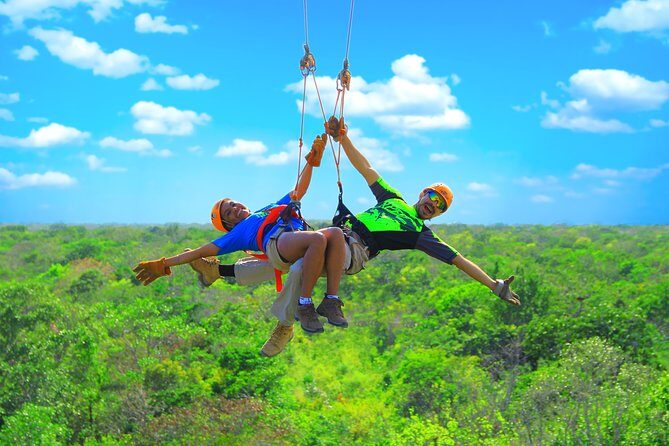 Ancient adventure, visit Tulum Ruins with ZIPLINES, a UNDERGROUND CENOTE &Buffet - What Makes This Tour Stand Out?
