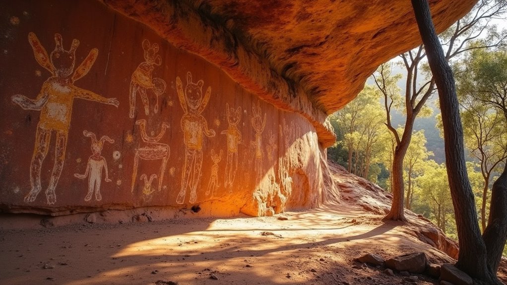 ancient aboriginal rock art