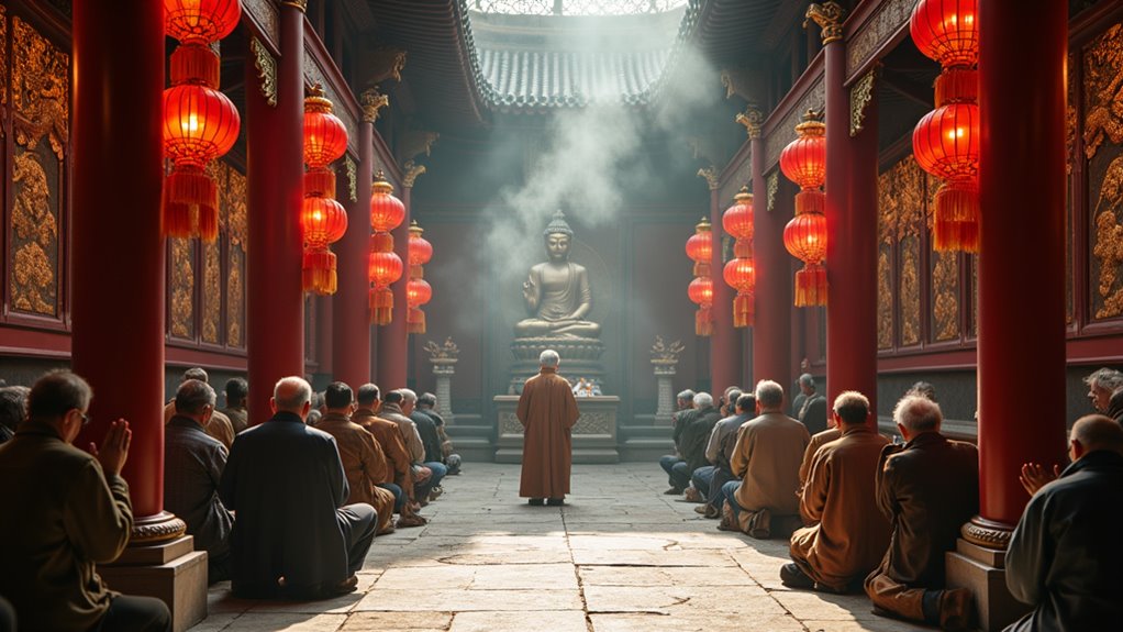 ancient architecture vibrant worship