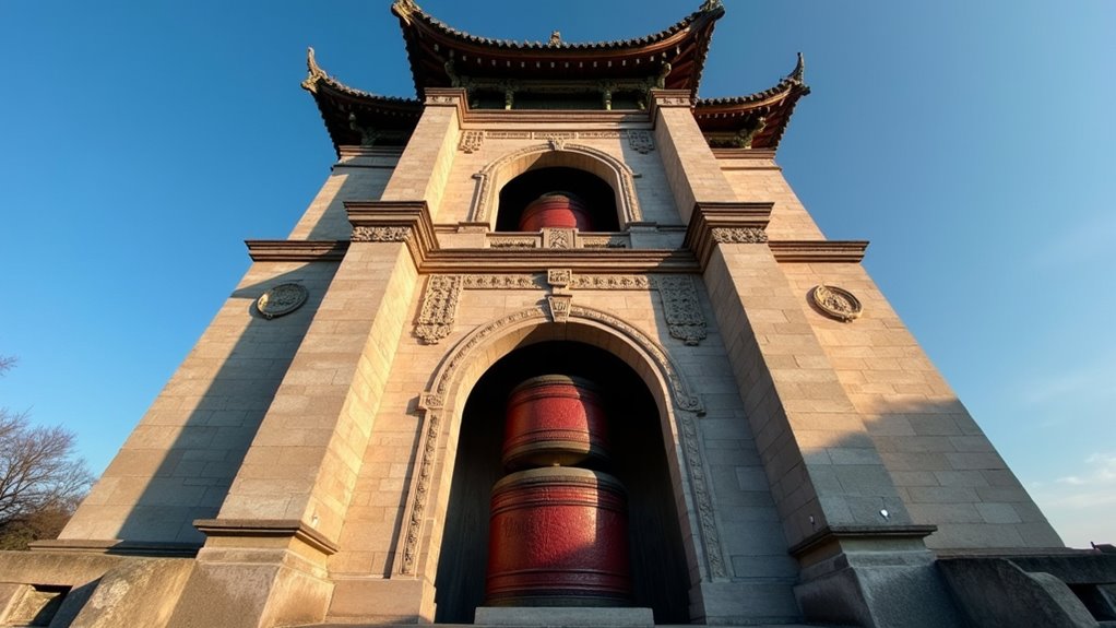 ancient beijing clock towers