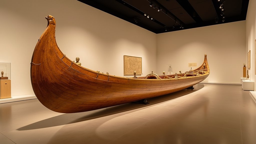 ancient boat divine journey