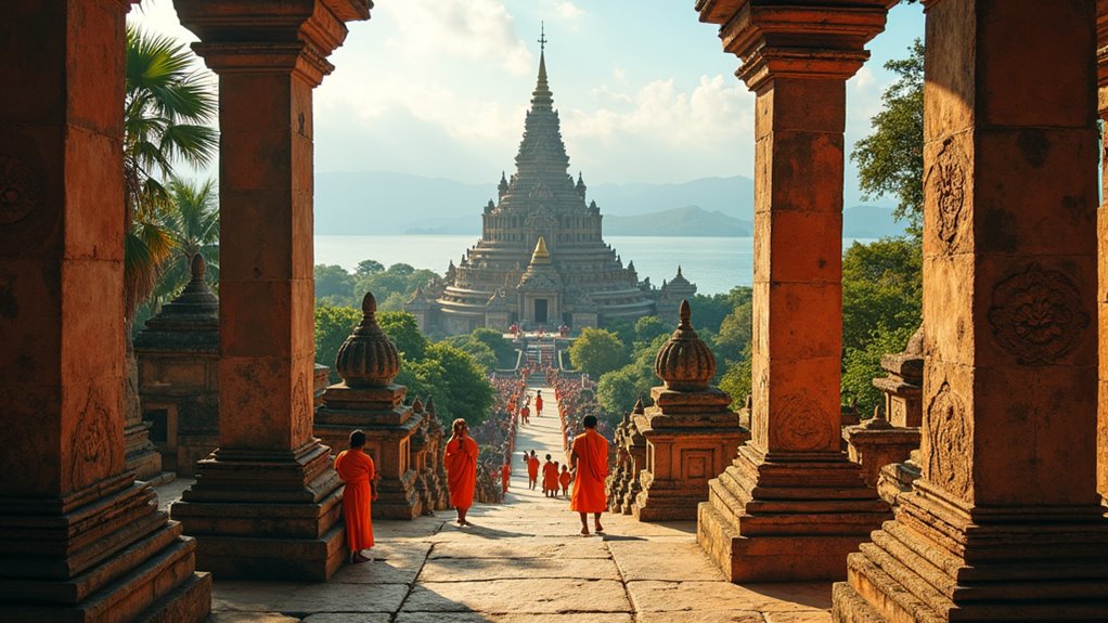 ancient buddhist monasteries and temples