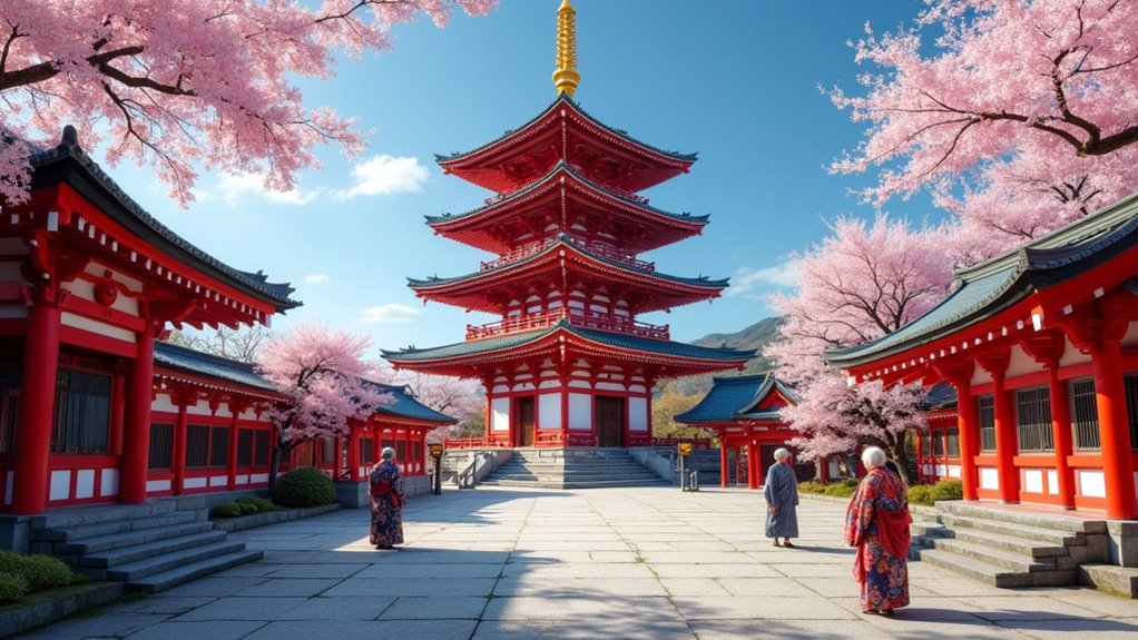 ancient buddhist temple visit