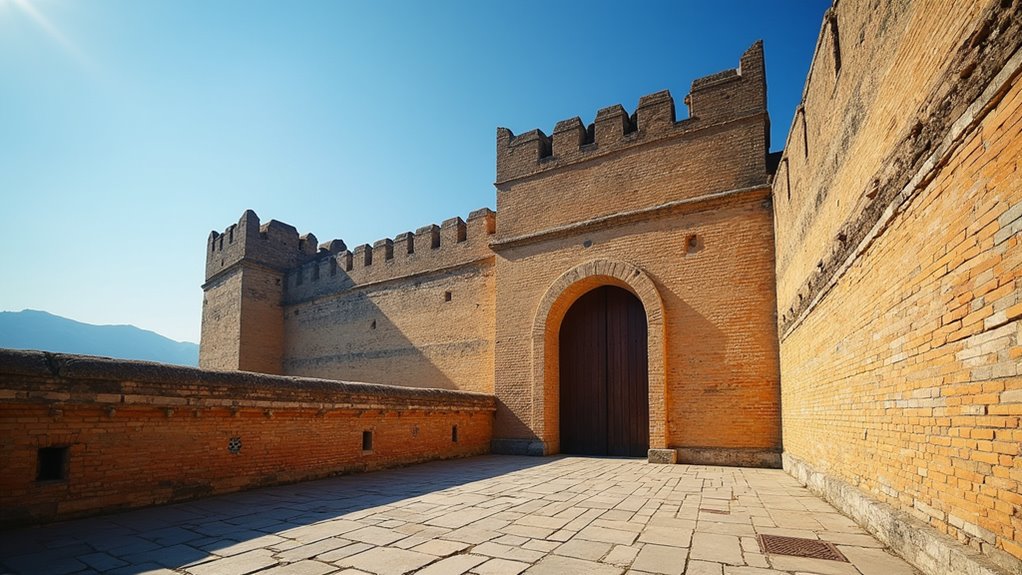 ancient city wall exploration