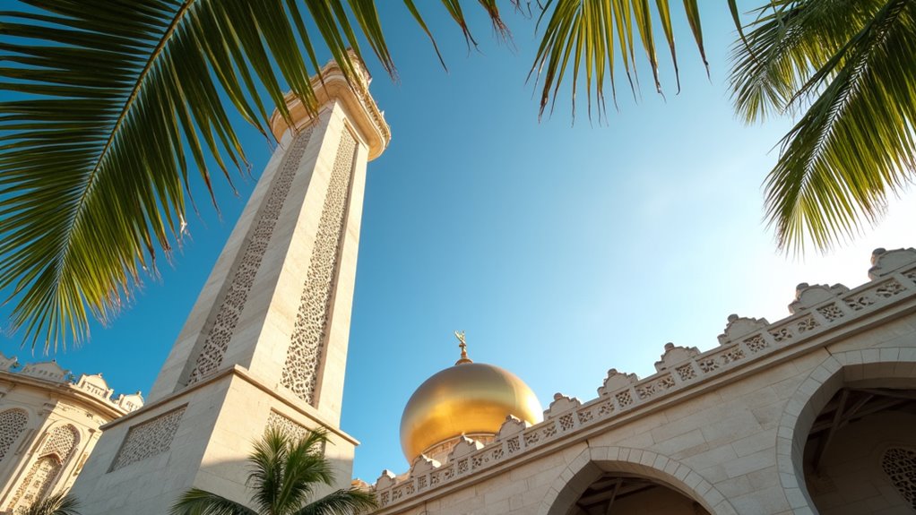 ancient coral mosque architecture