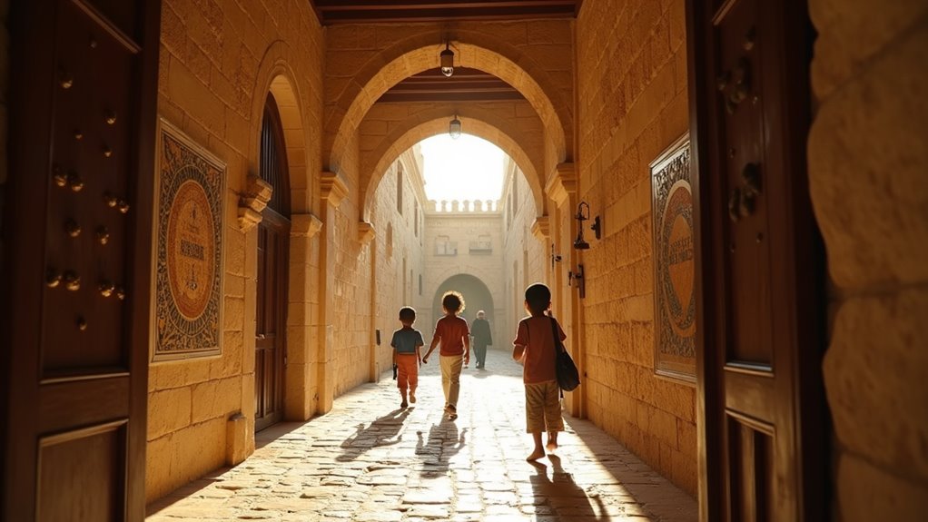 ancient mosaics and medina