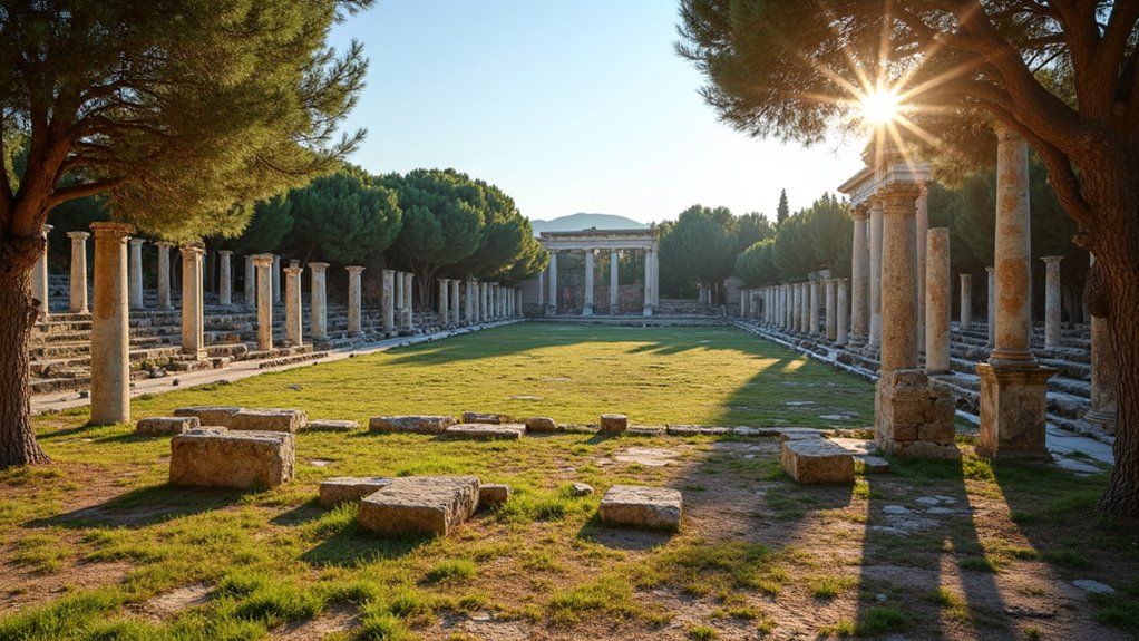 ancient olympic athletic site
