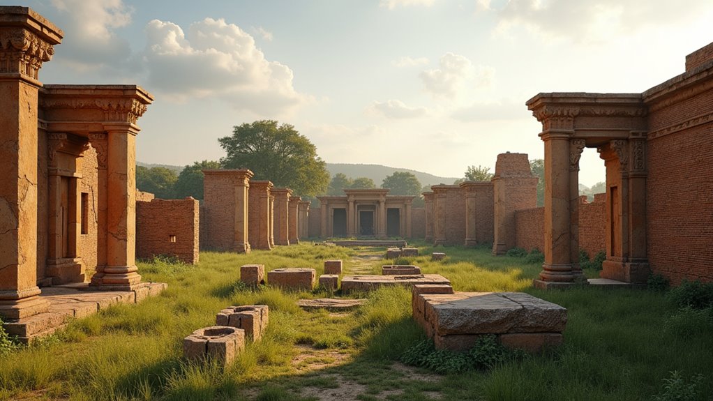 ancient palace ruins architecture