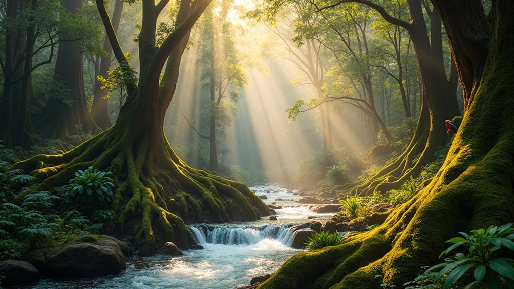 ancient rainforests and trails