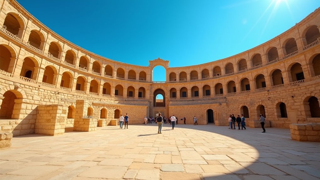 ancient roman amphitheatre exploration