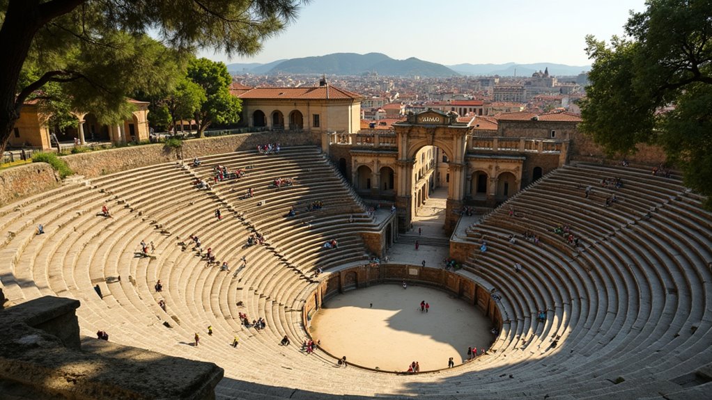 ancient roman theatre spectacular