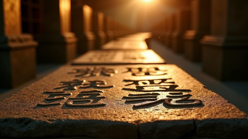 ancient stone inscriptions collection