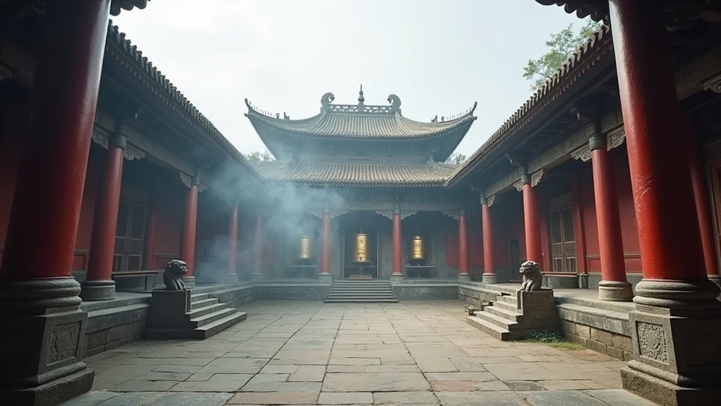 ancient tang dynasty temple