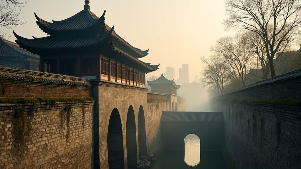 ancient walls and waterways