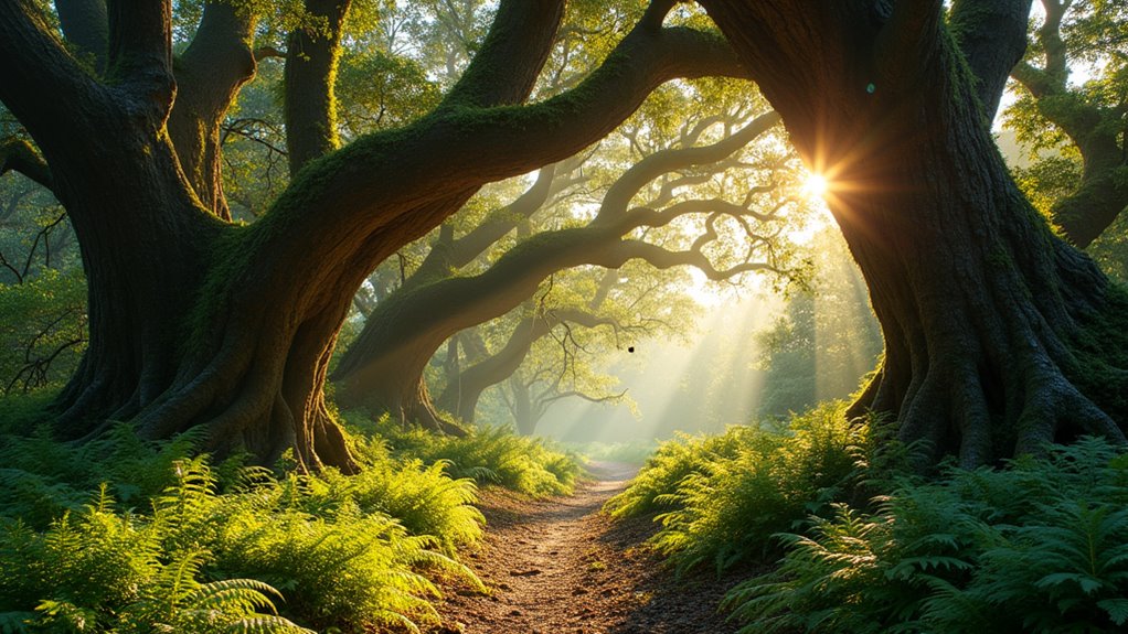 ancient yew woodland walk