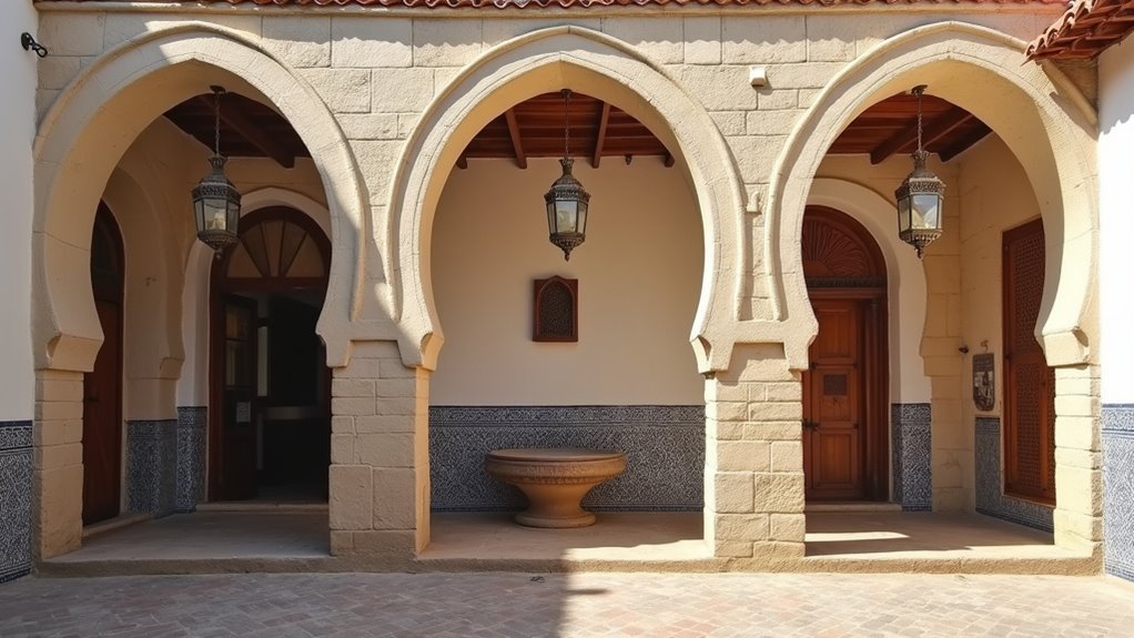 andalusian moroccan architectural blend