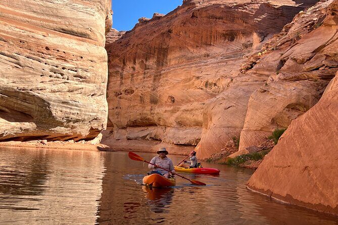 Antelope Canyon Lake Powell Kayak Rentals - Scenic Hike and Exploration