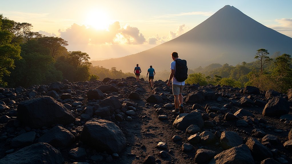 arenal 1968 lava trail