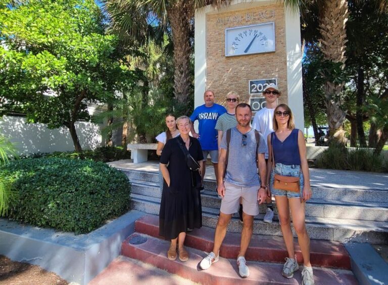 Art Deco Tour of South Beach in French - What to Expect During Your Walk