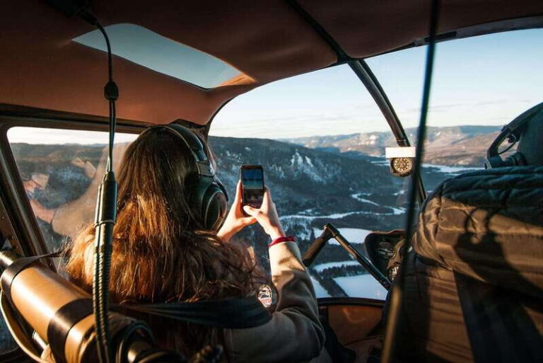 Attitude-Helicopter: Helicopter tour of Quebec City - What Makes the Flight Special