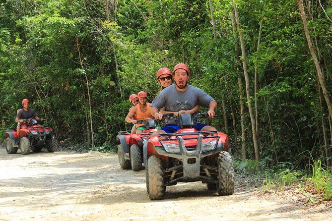 ATV Adventure Combo with Snorkeling, Ziplines, Cenote, and Lunch - Plunging into the Cenote: A Unique Swim