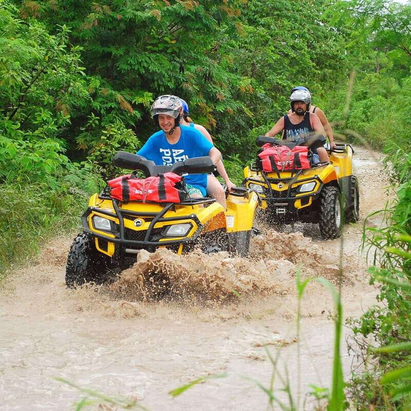 Atv , Zipline and cenote swim experience in the jungle! - Authentic Feedback from Travelers