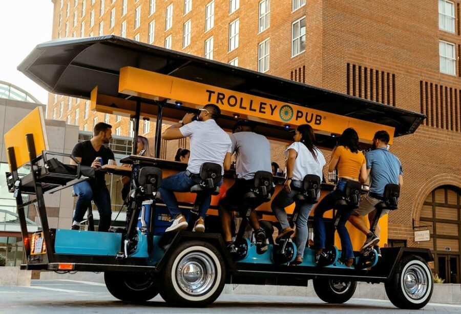 Austin: Trolley Pub Austin Private Group Tour - What You Can Expect on Your Private Party Bike Tour