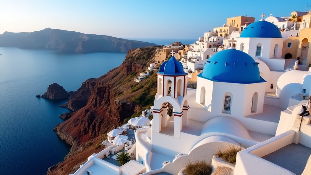 authentic blue dome villages
