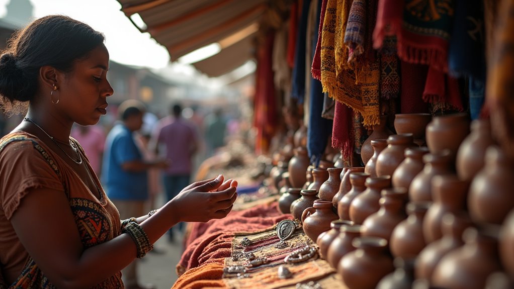 authentic ethiopian handicraft shopping
