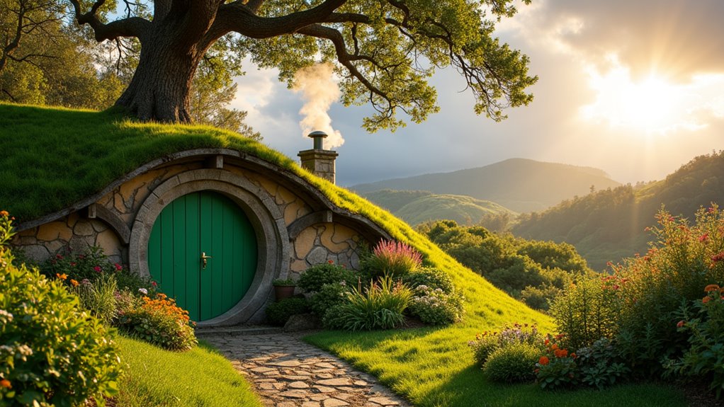 authentic hobbiton movie set