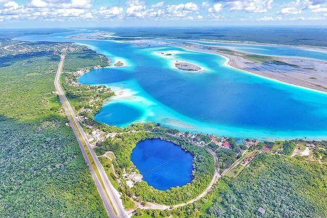 Bacalar Lagoon All Inclusive with Transportation Breakfast and Lunch - The Fort of San Felipe: Panoramic Views and Photos