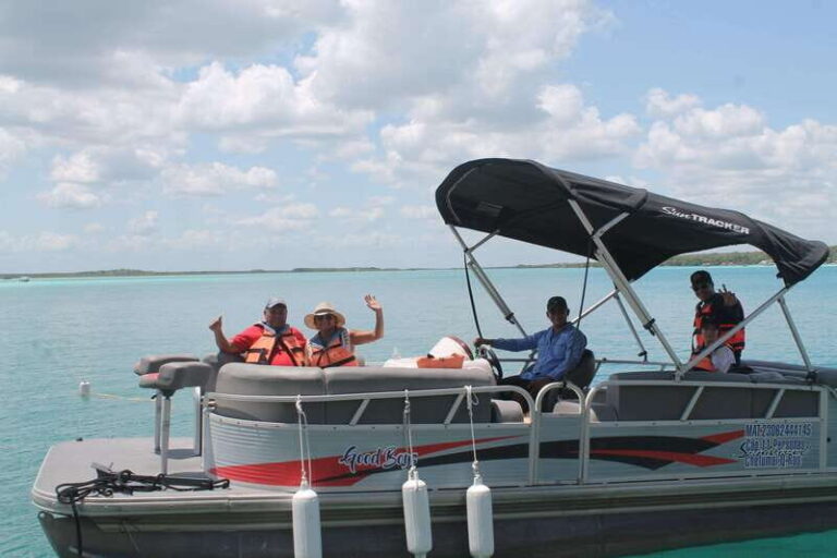 Bacalar: Lake of Seven Colors Pontoon Tour with Fruit - Exploring the Bacalar Lagoon: What to Expect