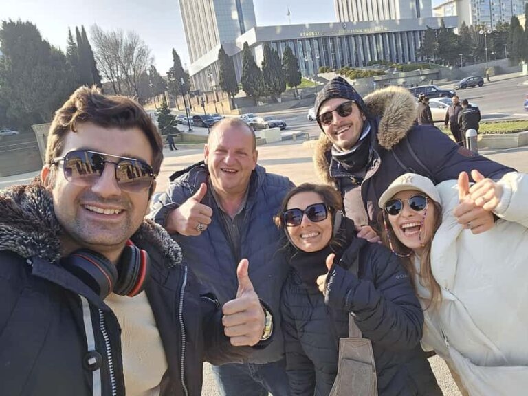 Baku: Stunning Walking Tour of Historical and Modern City - Baku Boulevard and Seaside Parks