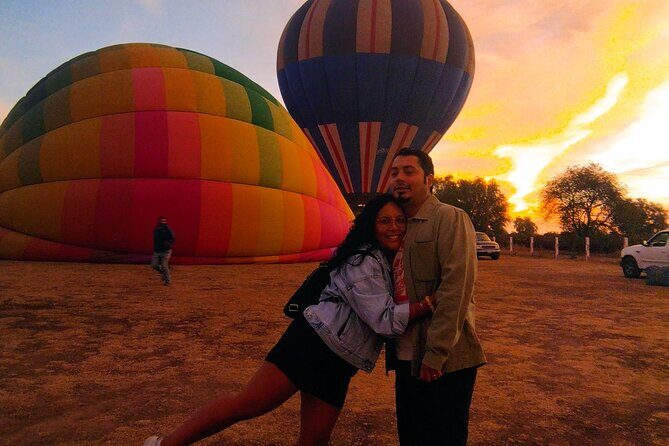 Balloon flight experience to Teotihuacan Pyramids - The Guided Tour of Teotihuacan