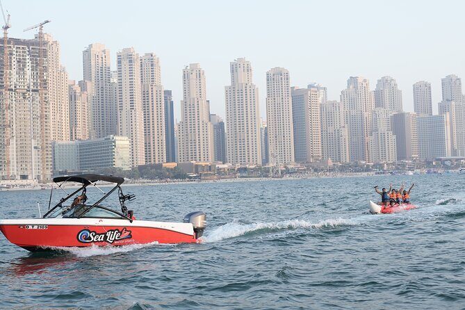 Banana Boat Ride Dubai - Safety and Professionalism