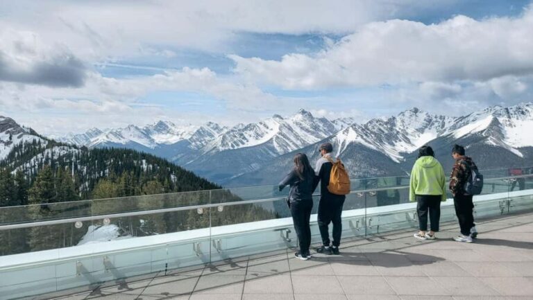 Banff: Winter Tour with Dinner & Nightrise at Banff Gondola - The Itinerary: From Lake Minnewanka to Mountaintop Views