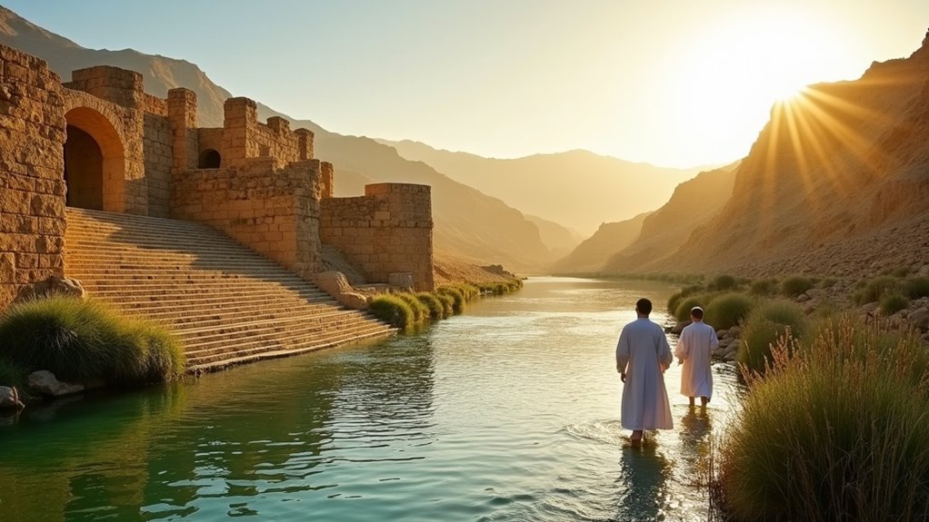 baptism site with archaeological remains