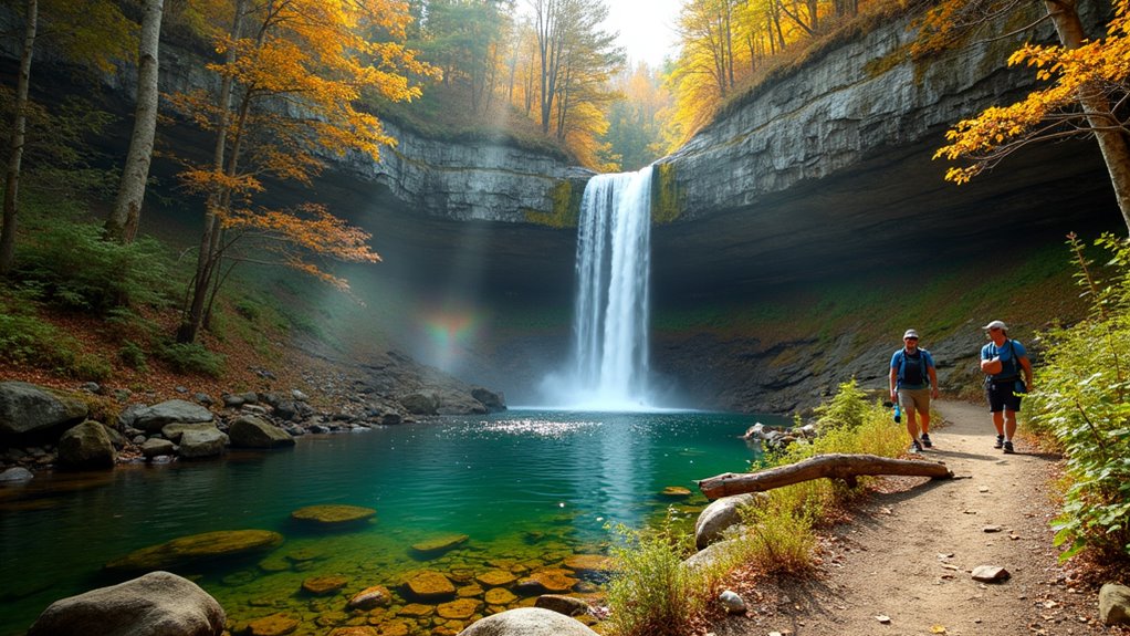 bash bish falls hike options