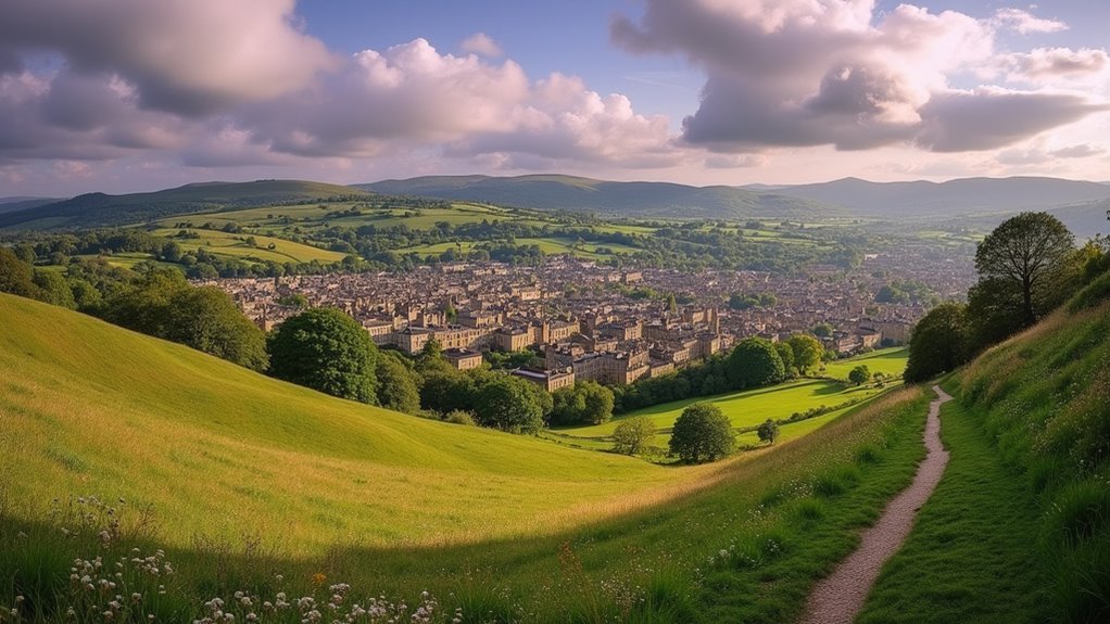 bath skyline panoramic wildlife views