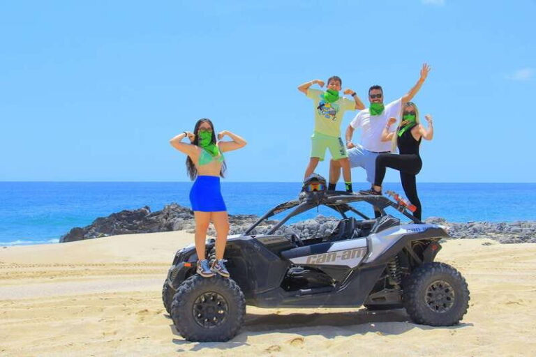 Beach & Desert UTV X3 Tour in Cabo Price for a 4 - The Experience: What Do Guests Say?
