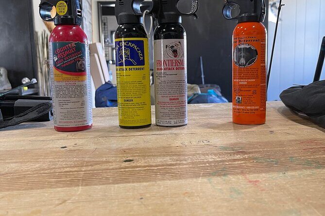 Bear Spray Rental 10 oz Counter Assault with Holster & Bear Bell - What You Get with the Rental