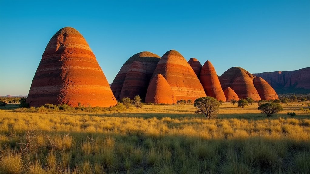 beehive sandstone formations remote park