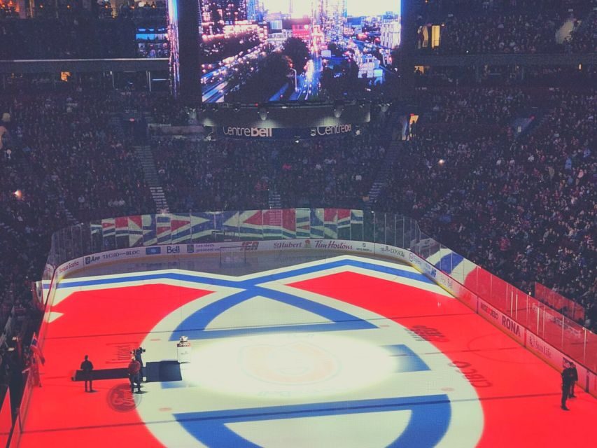 Bell Centre: Montreal Canadiens Ice Hockey Game Ticket - Who Will Love This Tour?
