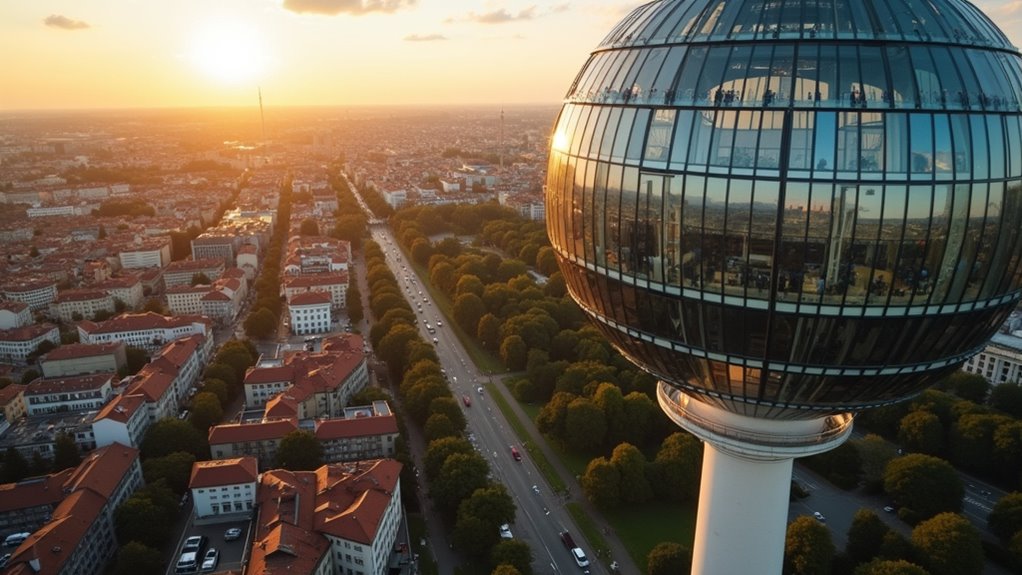 berlin tower panoramic views