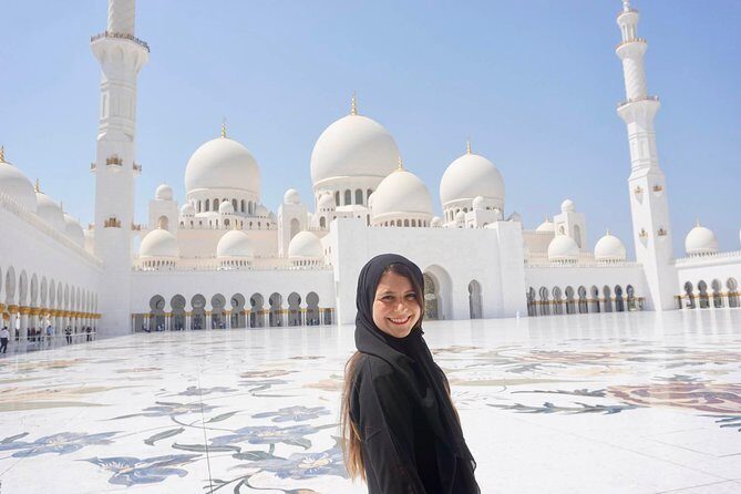 Best of Abu Dhabi City Tour Grand Mosque & Louver Museum & Heritage Village - Transportation and Group Size