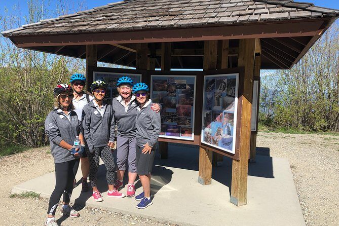 Bicyle Tour on Historical Kettle Valley Railway from Myra Canyon to Penticton - The Final Stop and Tasting