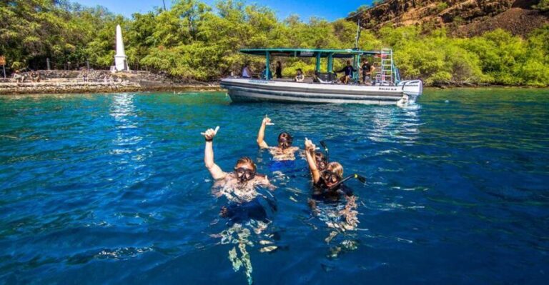 Big Island: Kona Half-Day Boat Tour with Snorkeling & Lunch - What’s on the Menu?