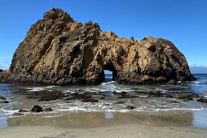 Big Sur California Coast McWay Falls opt from Monterey Carmel - The Practical Aspects